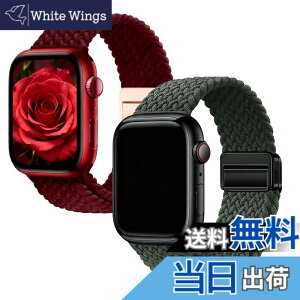 �y���������z[WOXDECO] 2������R���p�`�u�� �A�b�v���E�H�b�` �o���h �҂ݍ��� �i�C������ ���C�z���� 41mm/40mm/38mm,49mm/46mm/45mm/44mm/42mm �Ή� �j�����p �t�ďH�~�ɍœK �F�F���C�����b�h+�O���[��