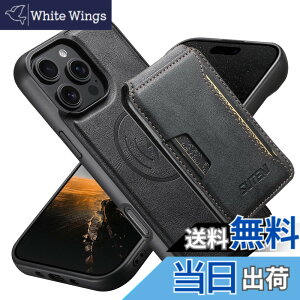 �y���������zJCGOOD iPhone 17/17Pro/17ProMax/17Air �P�[�X MagSafe ���C�����X�[�d �Ή� �w�ʃJ�[�h�P�[�X�t�� ������ �}�O�Z�[�t�Ή� �J�[�h���[ ���߉\�ȃX�^���h�@�\ ���O���\ ���C�z���J�o�[