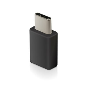 �y���������z�G���R�� USB�ϊ� �A�_�v�^�[ [ �}�C�N��USB(���X) - USB Type C(�I�X) ] �u���b�N MPA-MBFCMADNBK �F�F�u���b�N