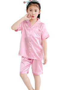 �y���������z[AkiI JP] ���̎q �p�W���} �L�b�Y �Q���� �q���� t�V���c �㉺�Z�b�g �O�J�� �p�W���}�V���N �j�̎q ������ ���[���E�F�A �j�����p �t�� ���� or���� 3�F100-160cm �F�F�s���N�i���� 