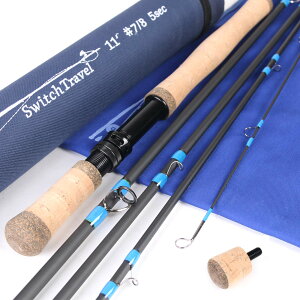 �y���������zM MAXIMUMCATCH Maxcatch V-Switch ����X�C�b�`���b�h �t���C���b�h �J�[�{��4�s�[�X���b�h �F�FSwitch Travel �t���C���b�h�i5�s�[�X�j�A�T�C�Y�F11ft 7/8wt