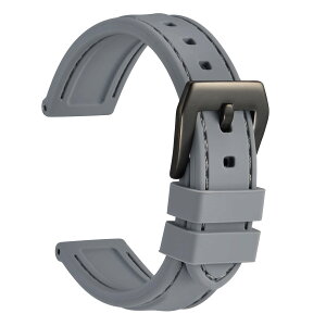 �y���������z[WOCCI]���v�x���g �V���R�����o�[ 18mm 20mm 22mm 24mm ���� ���S�h�����v�ւ��x���g �S���r���v�o���h �F�F�O���[/���F�����A�T�C�Y�F���O��:20mm