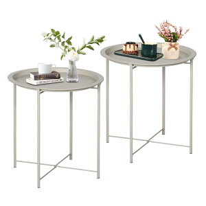 �y���������zVECELO �g���C�e�[�u�� �܂肽���݃T�C�h�e�[�u�� �\�t�@�T�C�h�e�[�u�� �F�F�O���[�A�T�C�Y�F2�_