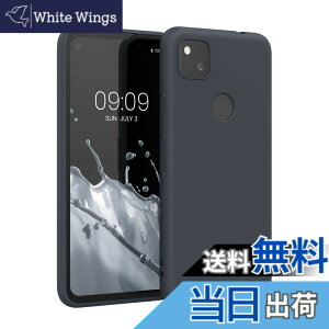 �y���������zkwmobile �X�}�z�P�[�X Google Pixel 4a�Ή� �P�[�X - �X�}�[�g�t�H�� �J�o�[ TPU�ی� ���^���b�N ���^���b�N�p�[�v�� �F�F�u���[�x���[�̐�