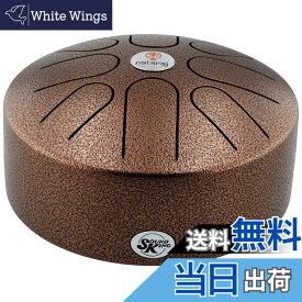 【送料無料】SOUND KING スティールタングドラム 色：アンティークコパー、サイズ：8インチ