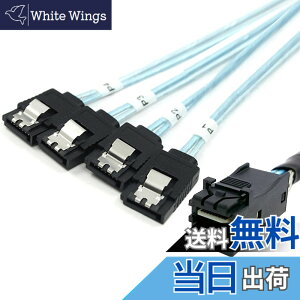 �y���������zchenyang SF-031-040-070-082 Mini SAS SFF-8087 to SFF-8643 �f�[�^�T�[�o�[ �n�[�h�f�B�X�N RAID �P�[�u�� 50cm �F�F�u���b�N SFF-8643 - 4SATA 100cm�B�A�T�C�Y�F1.0m