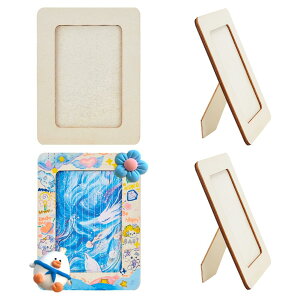 �y���������zOLYCRAFT �ؐ��ʐ^�t���[�� �L�����o�X��� �ʐ^���� �V�R�� ������ �S�y���� DIY ���� �i�`������ �ؐ��z�� �F�F�i�`�������A�T�C�Y�F14.3*19.4cm