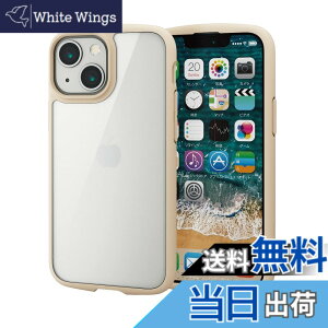 �y���������z�G���R�� iPhone 11 �P�[�X �ϏՌ�x�t���[�� TOUGH SLIM LITE [�w�ʃN���A�^�C�v] �u���b�N �F�F�A�C�{���[�A�T�C�Y�FiPhone 13 mini