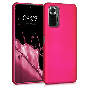 �y���������zkwmobile �X�}�z�P�[�X Xiaomi Redmi Note 10 Pro�Ή� �P�[�X - �ϏՌ� ����~�� �\�t�g TPU �V���R�� - ���x���_�[ �F�F���^���b�N�s���N