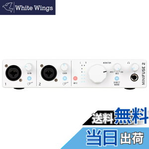 �y���������zArturia �A�[�g���A ���y����\�t�g�t�� �|�[�^�u���E�I�[�f�B�I�C���^�[�t�F�C�X MiniFuse �F�F�z���C�g