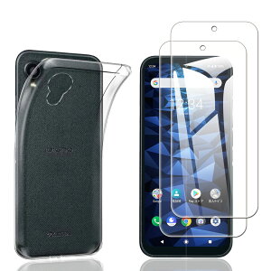 �y���������zWHskyee �y2���Z�b�g+1�z ���Z�� DIGNO BX2 A101KC �p�� �K���X �t�B���� + �P�[�X �N���A �X�g���b�v�z�[���t�� �l�b�N�X�g���b�v�t DIGNO BX2 A101KC �t���ی�t�B���� �d�x9H ���{���f�ވ�