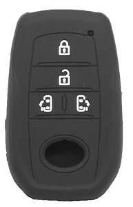 �y���������z�V�G���^ �L�[�J�o�[ 4�{�^�� �g���^��p�݌v �X�}�[�g�L�[�P�[�X�V�^ �L�[�P�[�X �m�A 90�n �V�^���H�N�V�[ VOXY NOAH 90�n �g���^ �ԗp �F�F�u���b�N�A�T�C�Y�F1