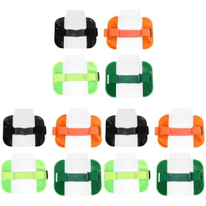 �y���������zULTECHNOVO 8 Pcs Credit Arm Or Tag Mixed Work Resistant Useful Fitness Card Adjustable Id Name Holder �F�F�A�\�[�g�J���[×3�A�T�C�Y�F14.5X13.7cmx3pcs