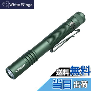 �y���������zACEBEAM Pokelit 2AA �����d�� ����519A LED �����F�� 2�i�K���� ���[20lm/�n�C600~360lm ���^�y�����C�g �P�O�d�r�Ή� USB-C�[�d�� IP68�h�� ���p�_���ő�13.5�� ���肵���p�t�H�[�}���X ������