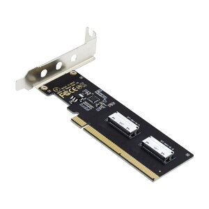 �y���������zXiwai OCULINK PCIE PCI-EXPRESS SFF-8611 8x 8 ���[�� - �f���A�� SFF-8087 4x SSD �f�[�^ �A�N�e�B�u �P�[�u�� 50 cm �F�F�u���b�N