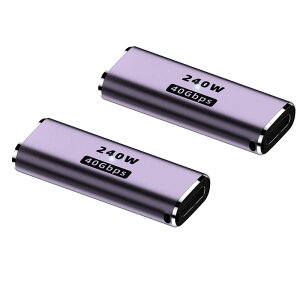 �y���������zYFFSFDC USB Type C �ϊ��A�_�v�^ �F�FUSB C���XtoUSB C���X 2��