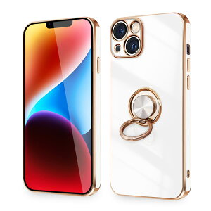 �y���������ziPhone 16e �P�[�X �����O�t�� �ϏՌ� �A�C�t�H��16e �����O �J�o�[ 360°��] �X�^���h�@�\ TPU �ԍڃz���_�[�Ή� 6.1�C���` �����Y�ی� �X�g���b�v�z�[���t�� �F�F�z���C�g�A�T�C�Y