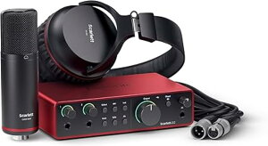 �y���������zFocusrite Scarlett ��4���� USB�C���^�[�t�F�C�X �F�F���b�h�A�T�C�Y�F4th Gen