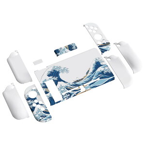 �y���������zPlayVital AlterGrips Nintendo Switch�ɑΉ��p�l�ԍH�w�Ɋ�Â����O���b�v�J�o�[�ƕی�V�F���A�W���C�R���̃V�F�����O���X�t�B�������T�����C�J�o�[���{�^���L���b�v�͕t�����Ă���