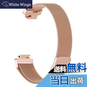 �y���������zmonoii fitbit�݊��i inspire inspireHR ���� �o���h �C���X�p�C�A �x���g �X�e�����X �F�F�s���N�S�[���h�A�T�C�Y�FL