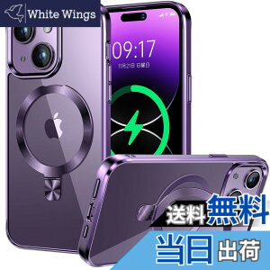 �y���������z�yCD MagSafe�����O�E�X�^���h��́ziPhone 15 Pro Max �p�N���A�P�[�X[MagSafe�Ή��E�B���X�^���h] [�{�̂̐F�E���b�L�o���p�[]�X�g���b�v�z�[���t�� �p�x������ �ČRMIL�K�i�擾�E�Ϗ�