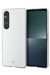 �y���������z�G���R�� Xperia 1 V (SO-51D / SOG10) �P�[�X �ϏՌ� ���d�x �n�C�u���b�h�f�� ���C�����X�[�d�Ή� �X�g���b�v�z�[���t�� �ו��܂��k���Ƀt�B�b�g����ɂݐ݌v �N���A �F�F�N���A