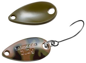 �y���������z�V�}�m(SHIMANO) �g���E�g �X�v�[�� �J�[�f�B�t ���[���X�C�}�[ �J���G�f�B�V���� 0.9g/1.5g/1.8g/2.2g/2.5g/3.5g/5g �e�� TR-C09R~C50R �F�F002 �I���[�u�u���J���A�T�C�Y�F2.2g