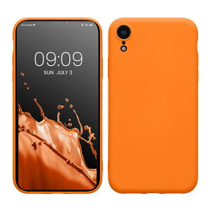 �y���������zkwmobile �X�}�z�P�[�X Apple iPhone XR�Ή� �P�[�X - �ɔ� TPU �V���R�� �}�C�N���t�@�C�o�[ �u���[�O���[ �F�F�t���[�e�B�[ �I�����W