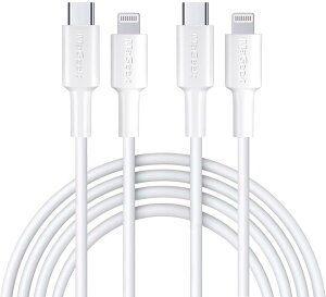 �y���������zMaGeek USB C-Lightning�P�[�u���A[Apple MFi�F��] 1.0���[�g�� PD�����[�d�P�[�u�� iPhone 11/11 Pro / 11 Pro Max/X/XS/XR/XS / 8/8 Plus�Ή��APower Delivery���T�|�[�g �T�C�Y�F2����_3.0���[�^�[