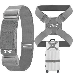 �y���������zZINZ ���s�֗��O�b�Y �o�b�O�Ƃ߂�x���g �֗��O�b�Y ���p �����\ �y�� �ו��p�e�͌Œ�x���g ���藎���h�~ �u���b�N �F�F�O���[�̃X�[�c�A�T�C�Y�F60cm~240cm (���߉�)