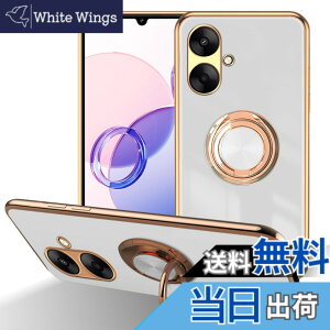 �y���������zLuFiYa �P�[�X �����O�t�� �J�o�[ TPU�f�� �X�^���h�@ �X�}�z�P�[�X �y�� �ϏՌ� ���� �C�菝�h�~ �����h�~ �ԍڃz���_�[ 360°��] �P�[�X �F�F�z���C�g�A�T�C�Y�FXiaomi Redmi 13C