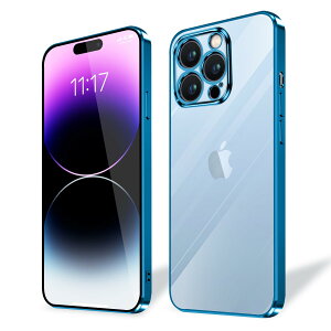 �y���������ziPhone 15 iPhone 15plus iPhone 15pro iPhone 15promax �P�[�X �N���A �F�F�u���[�A�T�C�Y�FiPhone 14 Pro