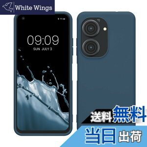 �y���������zkwmobile �X�}�z�P�[�X ASUS Zenfone 10 / Zenfone 9�Ή� �P�[�X - �ϏՌ� ����~�� �\�t�g TPU �V���R�� - �ԐF �F�F�}�����u���[