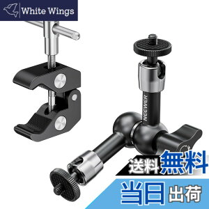�y���������zNEEWER �X�[�p�[�N�����v �}�W�b�N�A�[�� 360° �֐ߎ��}�W�b�N�A�[�� 1/4��3/8�l�W��1/4�X�N�����[/�{�[���w�b�h�t�� �T�C�Y�F6/15cm