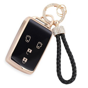 �y���������z[ZANEKO] �^���g�L�[�P�[�X�K���_�C�n�c�^���g�J�X�^�� �L�[�J�o�[ �E�F�C�N�X�}�[�g�L�[�P�[�X �L�[�z���_�[ (4�{�^��) �F�F�S�[���h�u���b�ND�A�T�C�Y�FZA-JBMZYS-08FT4j-GoldBlack