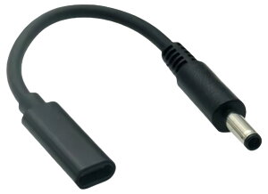 �y���������zCNCTWO(�R�l�N�g�c�[) PD�ϊ��P�[�u�� 15cm TypeC(���X) �� DC(�I�X) AC�A�_�v�^���g��Ȃ��Ńm�[�g�p�\�R�����}���[�d �G�~�����[�^�[ �g���K�[ �T�C�Y�F4.5*3.0 DELL