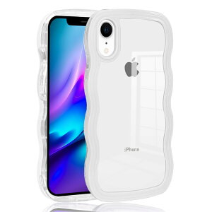 �y���������zJOOBOY iPhone �P�[�X �N���A ���� PC�o���p�[ + tpu�p�l���f�ޔw�� �g�` �\�t�g�P�[�X �F�F�z���C�g�A�T�C�Y�FiPhone XR