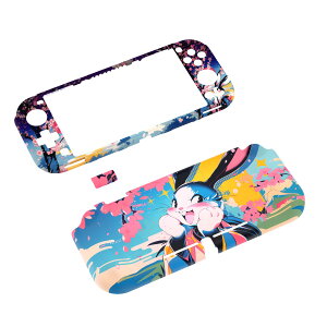 �y���������zPlayVital ZealProtect Nintendo Switch Lite�ɑΉ��p�ی�V�F��(�p�^���f�U�C��)�ASwitch Lite�ɑΉ��p�l�ԍH�w�Ɋ�Â����f�U�C�������n�[�h�V�F���A�O���X�X�N���[���t�B�������X���b�g�J