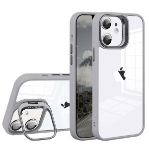 �y���������zJOOBOY iPhone�Ή� �P�[�X �����Y�X�^���h�t�� �N���A PC�w��+TPU�o���p�[ �����Y�J�o�[�t�� �ϏՌ� �X�g���b�v�z�[���t�� �A�C�t�H�� �Ή� �P�[�X �X�}�z�P�[�X �F�F�O���[�A�T�C�Y