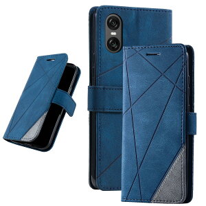 �y���������zUnivoColors �蒠�^�P�[�X Sony Xperia �J�[�h���[ �X�^���h�@�\(Style SN33) �F�F�u���[�A�T�C�Y�FSony Xperia 10 VI/ SO-52E/ SOG14