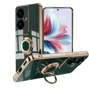 �y���������zLuFiYa �P�[�X �����O�t�� �J�o�[ TPU�f�� �X�^���h�@ �X�}�z�P�[�X �y�� �ϏՌ� ���� �C�菝�h�~ �����h�~ �ԍڃz���_�[ 360°��] �P�[�X �F�F�_�[�N�O���[���A�T�C�Y�FOPPO Reno11 A 