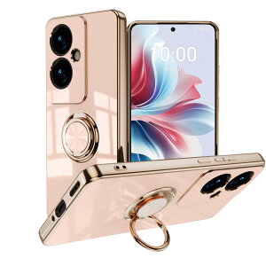 �y���������zLuFiYa �P�[�X �����O�t�� �J�o�[ TPU�f�� �X�^���h�@ �X�}�z�P�[�X �y�� �ϏՌ� ���� �C�菝�h�~ �����h�~ �ԍڃz���_�[ 360°��] �P�[�X �F�F�s���N�A�T�C�Y�FOPPO Reno11 A 5G