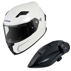 �y���������z�R�~�l(KOMINE) �o�C�N�p �t���t�F�C�X�w�����b�g �F�FPearl White�A�T�C�Y�FXL