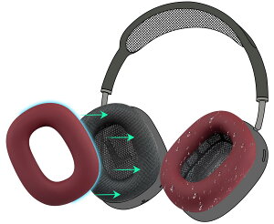 �y���������zSOULWIT �C���[�p�b�h�J�o�[ �w�b�h�p�b�h�P�[�X AirPods Max �w�b�h�z�� �p �ی�P�[�X �_�炩���V���R�� �򉻖h�~ �h�o �h�� ��� �􂦂� �F�F�o�[�K���f�B