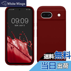 �y���������zkwmobile �X�}�z�P�[�X Google Pixel 8a�Ή� �P�[�X - TPU ���L�b�h �V���R�� �J�o�[ - �ϏՌ� ���h�~ �T���T�� Case �F�F���o�[�u���b�h�A�T�C�Y�FPixel 8a