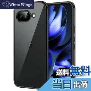 �y���������zJETech Google Pixel 7a / 8a / 9a �P�[�X ���΂݂Ȃ� �ی�P�[�X �Ռ��z�� �o���p�[�J�o�[ ���h�~�n�[�hPC�o�b�N �F�F�u���b�N�A�T�C�Y�FPixel 9a