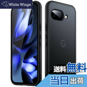 �y���������zJETech �}�b�g�P�[�X Google Pixel 7a / 8a / 9a�p �����^ �������}�b�g���w�ʃJ�o�[ �w��h�~ �F�F�u���b�N�A�T�C�Y�FPixel 9a