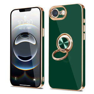 �y���������ziPhone 16e �P�[�X �����O�t�� �ϏՌ� �A�C�t�H��16e �����O �J�o�[ 360°��] �X�^���h�@�\ TPU �ԍڃz���_�[�Ή� 6.1�C���` �����Y�ی� �X�g���b�v�z�[���t�� �F�F�O���[���A�T�C�Y