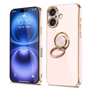 �y���������ziPhone 16e �P�[�X �����O�t�� �ϏՌ� �A�C�t�H��16e �����O �J�o�[ 360°��] �X�^���h�@�\ TPU �ԍڃz���_�[�Ή� 6.1�C���` �����Y�ی� �X�g���b�v�z�[���t�� �F�F�s���N�A�T�C�Y�FiP