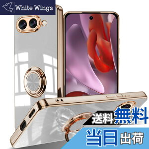 �y���������zLuFiYa �P�[�X �����O�t�� �J�o�[ TPU�f�� �X�^���h�@ �X�}�z�P�[�X �y�� �ϏՌ� ���� �C�菝�h�~ �����h�~ �ԍڃz���_�[ 360°��] �P�[�X �F�F�z���C�g�A�T�C�Y�FGoogle Pixel 9a 5G